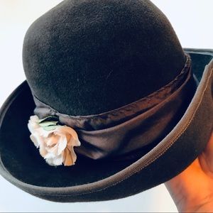 Gil Fox vintage felt bowler hat